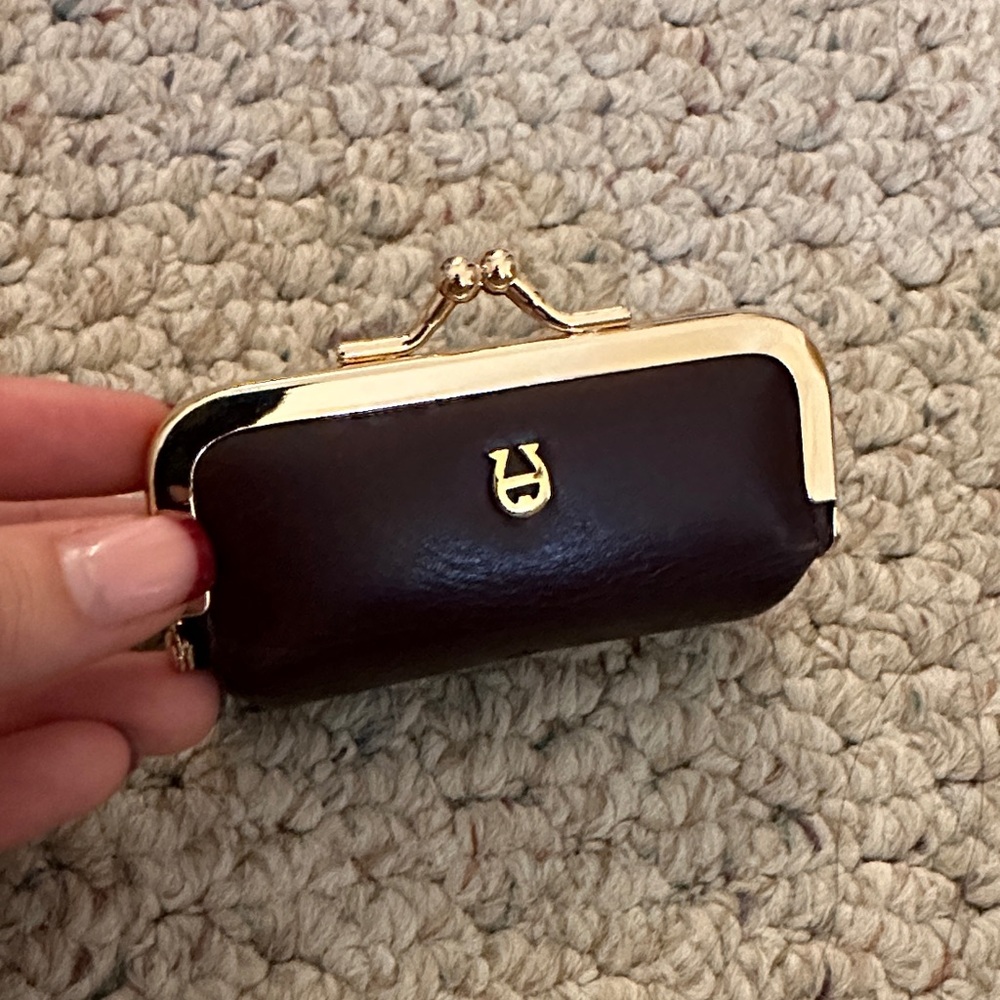 Vintage Etienne Aigner lipstick purse
